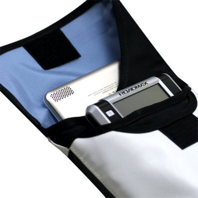 Magellan Maestro 4040 Portable GPS Automobile Navigator Cross Body Pouch - White