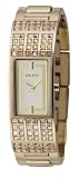DKNY Ladies, NY4416, Stainless Steel Case, Gold IP Bracelet with glss crystal detail, Analogue