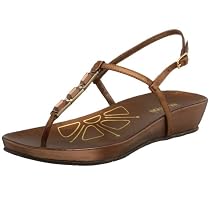 Kenneth Cole REACTION Women's Yum-Body Luvs U T-Strap,Bronze,7 M US