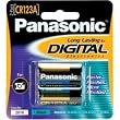 Panasonic 3-Volt Photo Lithium Cylinder Battery (CR123APA2B) (CR123APA2B)