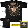 WWE Wrestling Triple H Fleur of the Gods Black Youth T-shirt Tee