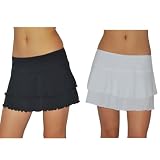 2 PACK: 2 Womens BODY GLOVE Smoothies Lambada Swim & Surf Quick-Dry Beach Skirts