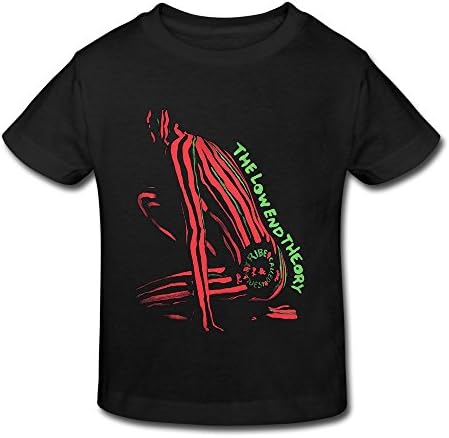 SHUA BABY Kid's Toddler A Tribe Called Quest The Low End Theory T-Shirt Age 2-6 Black 2 Toddler