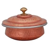 Dinnerware Copper Serving Bowl with Lid