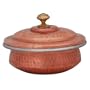 Dinnerware Copper Serving Bowl with Lid