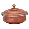 Dinnerware Copper Serving Bowl with Lid