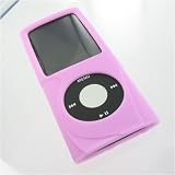 Premium Anti-Dust Skin case Package for Apple iPod Nano 4th Generation 8GB, 16GB Silicone Case for Nano Chromatic 4th Gen + Sock for Nano + Screen Protector