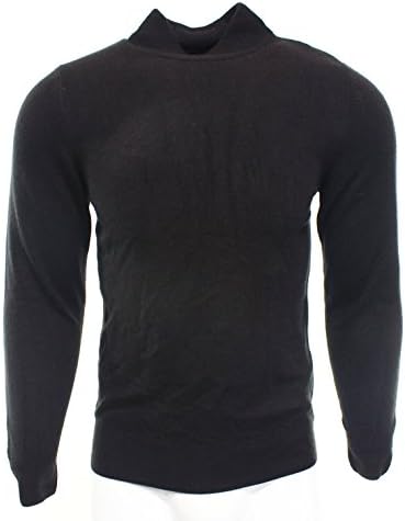 Tricots St Raphael Sweater, Mock Neck Sweater Black Xl
