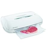 Rival VS120-B Seal a Meal Electric Vacuum Sealer w Bonus 3 4 qt Canister and Hose by Rival