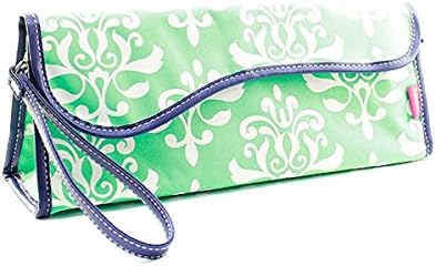 Bloom Damask Insulated Flat Curling Iron Case