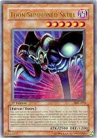 YuGiOh--Toon-Summoned-Skull-MRL073--Magic-Ruler--1st-Edition--Ultra-Rare