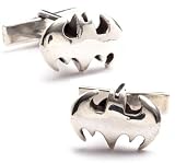 Sterling Batman Cufflinks - Marvel Comics Formal Wear - Cufflinks