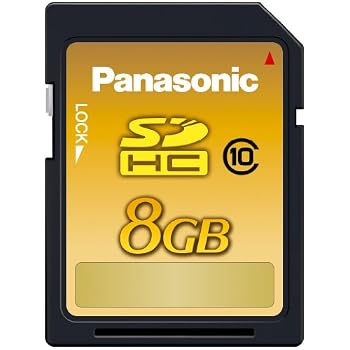 Set A Shopping Price Drop Alert For Panasonic 8 GB High Speed 22MB/s SDHC Class 10 Memory Card RP-SDW08GU1K