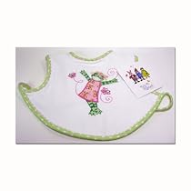 Froggy Girl Reversible Halter Bib by Kelly B Rightsell