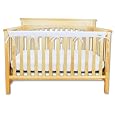 Trend Lab Long Narrow Cribwrap Rail Cover, White