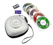 Ciscotech Sony PSP 5+2 Disc Umd Game Holder Bag/Case In Silver & 2 year "replace for new" warranty!!