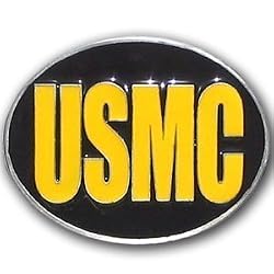 US Marines Belt Buckle - NCAA College Athletics Fan Shop Sports Team Merchandise