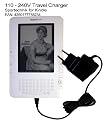 Kindle International Travel Charger: International Mains Power Charger 110V - 240 Volt for AMAZON E-Book Reader Kindle 2, Kindle DX with Adaptors for US, UK, Euro and Australia -glossy black