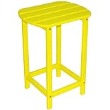 Poly-Wood South Beach Side Table - Lemon (26H)