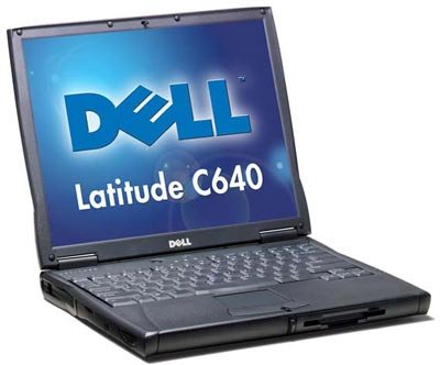 Dell Latitude C640 Refubished Laptop Intel Pentium 4 2.0ghz, 256mb Ddr, 20gb Hdd, Cd Rom, 14.1 Xga, Windows Xp