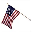 Heath Deluxe Decorative Nylon Flag Kit With 4' Flag + Pole