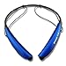 Rymemo Wireless Hands-free Bluetooth Music Audio Stereo Universal Headset Headphones Earphone for Cellphoone, Blue
