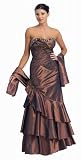 Strapless Junior Designer Prom Dress Long Gown #2575