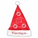 Topperscot Wisconsin Badgers Santa Hat