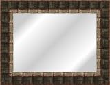 Review ArtToFrames  / 16x20 / 16 x 20 Mirror Frame Dark Cherry Wave w/Silver Lip .. 2.25'' wide