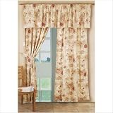 Antique Rose Five Piece Window Set