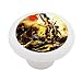 Liberty Leading the People by Delacroix Decorative High Gloss Ceramic Drawer Knob