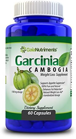 GaiaNutriments Garcinia Cambogia Natural Weight Reduction Supplement