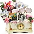 SCHEDULE YOUR DELIVERY DAY! Victorian Lace Spa and Tea Gift Basket