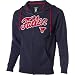 Fallen Fury Varsity Lightweight Full-Zip Hoodie - Men's Navy/Red/White, S