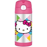Thermos Funtainer 12 Ounce Bottle, Hello Kitty