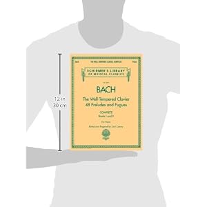 The Well-Tempered Clavier, Complete: Schirmer Library of Musical Classics, Volume 2057 (Schirmer's Library of Musical Classics)