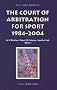 The Court of Arbitration for Sport: 1984-2004