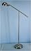 Tools & Hardware : Grandrich G-1010 ST Classic Reading Floor Lamp in Satin Steel