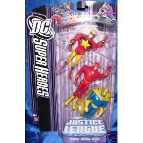  Justice League Unlimited 3-Pack: Starman, The Flash, Dr. Fate