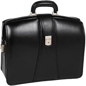 McKleinUSA Harrison 83385 V Series 17-Inch Partners Full Grain Oil Tanned Leather Laptop Brief...