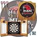 Miami University, Ohio Dart Cabinet w/ Darts and Board