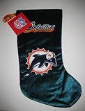 Miami Dolphins NFL Velvety Christmas Stocking