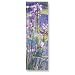 Iris and Water Lilies - Double-sided Bookmark