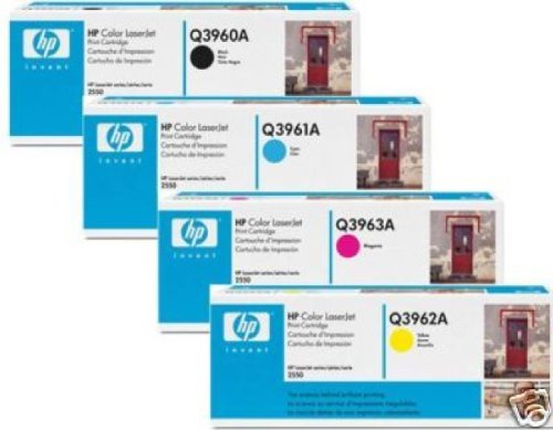 HP Q3960A, Q3961A, Q3962A, & Q3963A - FOR 2550, 2820, & 2840 PRINTERS