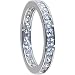 Sterling Silver 925 Cubic Zirconia Eternity Toe Ring