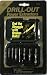 Tools & Hardware : 7 Piece Drill Out Screw Extractor Set (ALDP701S) Category: Screw and Stud Extractor Sets