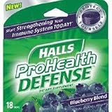 Halls ProHealth Defense Drops, With Blueberry Blend Flavor, 18 Drops