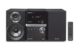 Panasonic SC-PM 48 EG-K Kompaktanlage (CD-/MP3-Player, UKW-/MW-Tuner, Kassette, Apple iPod-Direktanschluss, USB 2.0) schwarz