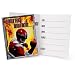 Party Supplies - Power Rangers Invitations (8)