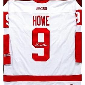 Buy Gordie Howe Autographed Hand Signed Detroit Red Wings CCM Hockey Jersey